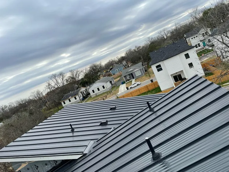 Standing seam metal roof panels with vents for Skylight Repair in Laurinburg